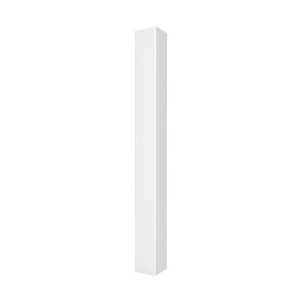Durables - 5" x 5" x 105" Vinyl Blank Post (White)