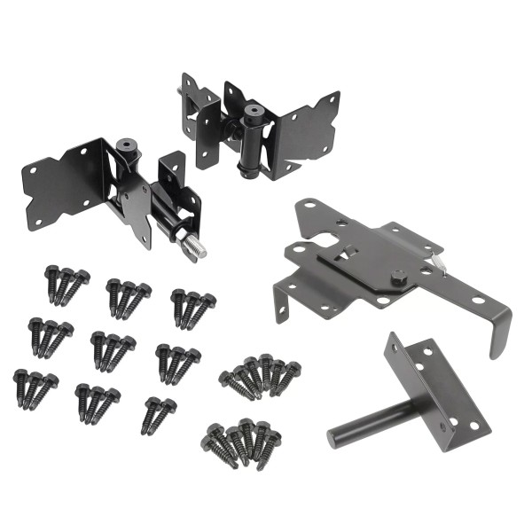Durables Stainless Steel Powder-Coated Gate Hardware For Horse Fence - Single Gate Kit