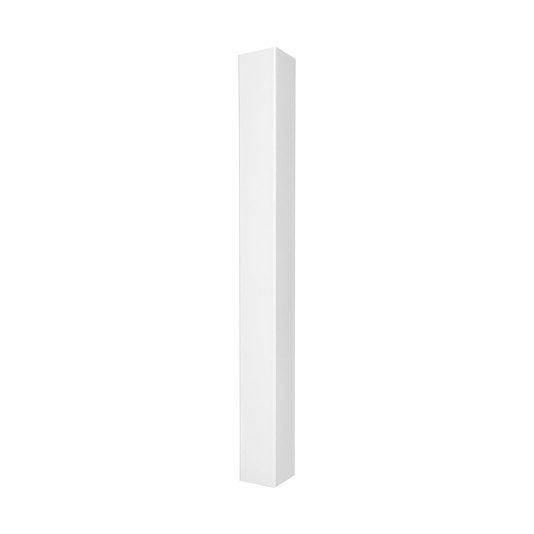 Durables 5" x 5" Square x 108" High Vinyl Gate Blank Post For 6' Vinyl Fence