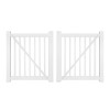 Durables 5' High Gillingham Vinyl Pool Fence (White)