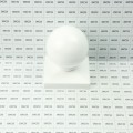 Durables 4" x 4" Square Ball Vinyl Post Cap For Vinyl Fence Posts (White)