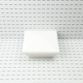 Durables 5" x 5" Square External Federation Vinyl Post Cap for Vinyl Fence Posts (White)