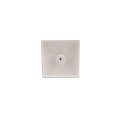 Durables 5" x 5" Square External Coachman Vinyl Post Cap for Vinyl Fence Posts (White)