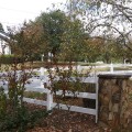 Durables 3-Rail Vinyl Ranch Rail Horse Fence with 6.5' Posts (White) - Priced Per Foot