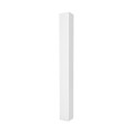 Durables - 5" x 5" x 105" Vinyl 3-Way Corner Post (White) - Blank Post Shown As Example