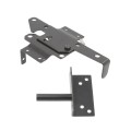 Durables Stainless Steel Powder-Coated Gate Hardware For Horse Fence - Single Gate Kit