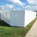 Durables 4' High Ashforth Privacy Fence (White)
