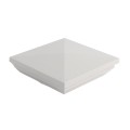 Durables 4" x 4" Sq. New England Vinyl Post Cap For Vinyl Fence Posts (White)