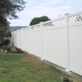 Durables 7' High Canterbury Privacy Fence (White)