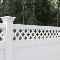 Durables 7' High Canterbury Privacy Fence (White)
