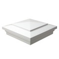 Durables 4" Sq. Cape May Post Cap (White) - AWCP-CAPEMAY-4