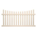 Durables 4' High Darlington Picket Fence (Tan Fence Section Shown As Example)