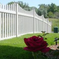 Durables 3' High Darlington Picket Fence (White) 
