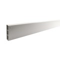 Durables WHITE - 1.5" X 5.5" X 95.5" Ribbed Rail NBE - LWRA-RB-1.5X5.5X95.5 NBE (Default)