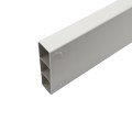 Durables WHITE - 1.5" X 5.5" X 95.5" Ribbed Rail NBE - LWRA-RB-1.5X5.5X95.5 NBE (Default)