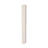 Durables 5" x 5" Square x 120" High Vinyl Fence Post For 7' Vinyl Fence (Tan) - End Post