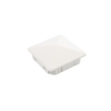 Durables 4" x 4" Sq. Internal Vinyl Post Cap For Vinyl Fence Posts (White)