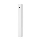 Durables 5" x 5" x 105" High Vinyl Post (White) - End Post