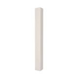 Durables 4" x 4" Square x 44" High Vinyl Railing Post For 3' and 3 1/2'  Vinyl Railing (Tan) - Blank Post