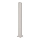 Durables 4" x 4" Square x 54" High Vinyl Railing Post Kit For 3 1/2' Vinyl Railing (Tan) 