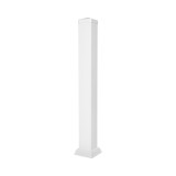 Durables 4" x 4" Square x 38" High Vinyl Railing Post Kit For 3' Vinyl Railing (White) 