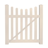 Durables 5' High Darlington Vinyl Picket Fence (Tan)