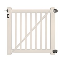 Durables 5' High Gillingham Vinyl Pool Fence (Tan)