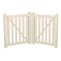 Durables 5' High Waldston Vinyl Pool Fence (Tan)