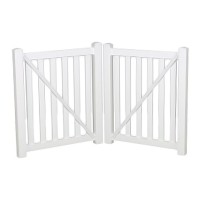 Durables 5' High Waldston Vinyl Pool Fence (White)