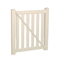 Durables 5' High Waldston Vinyl Pool Fence (Tan)