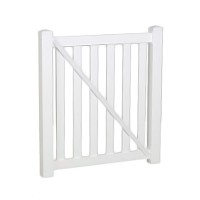 Durables 5' High Waldston Vinyl Pool Fence (White)