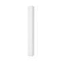 Durables 5" x 5" Square x 120" High Vinyl Fence Post For 7' Vinyl Fence (White) - End Post