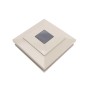 Durables 5" X 5" Sq. Solar Cape May Post Cap (Khaki)
