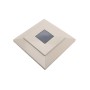 Durables 5" X 5" Sq. Solar Cape May - Downward Led - Post Cap (Khaki)