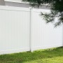 Durables 6' High Ashforth Vinyl Privacy Fence (White)