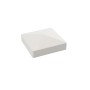 Durables 5" x 5" Sq. External Vinyl Post Cap for Vinyl Fence Posts (White)