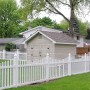 Darlington 5' Tall Vinyl Picket Fence (White) - Durables 