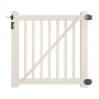 Durables 5' x 72" Gillingham Vinyl Pool Fence Single Gate With Hardware (Tan) 