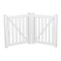 Durables 5' x 96" Waldston Vinyl Pool Fence Double Gate With Hardware (White) 