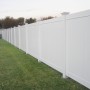 Durables 6' High Wendell Vinyl Privacy Fence (White)