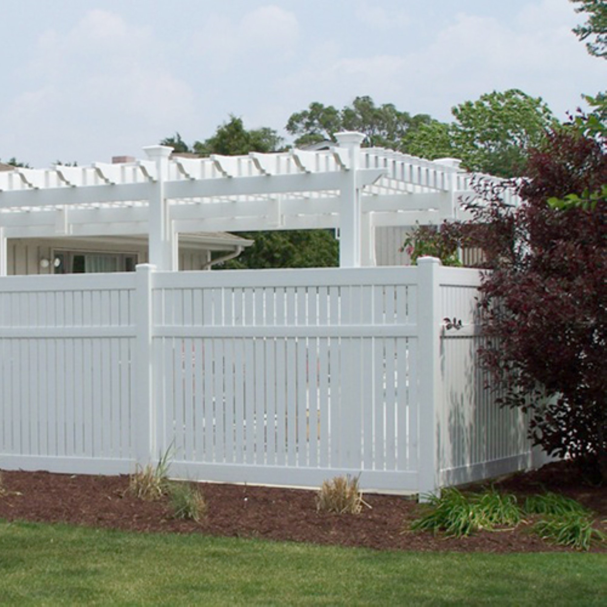 Durables Vinyl Fence and Railing Installation Gallery