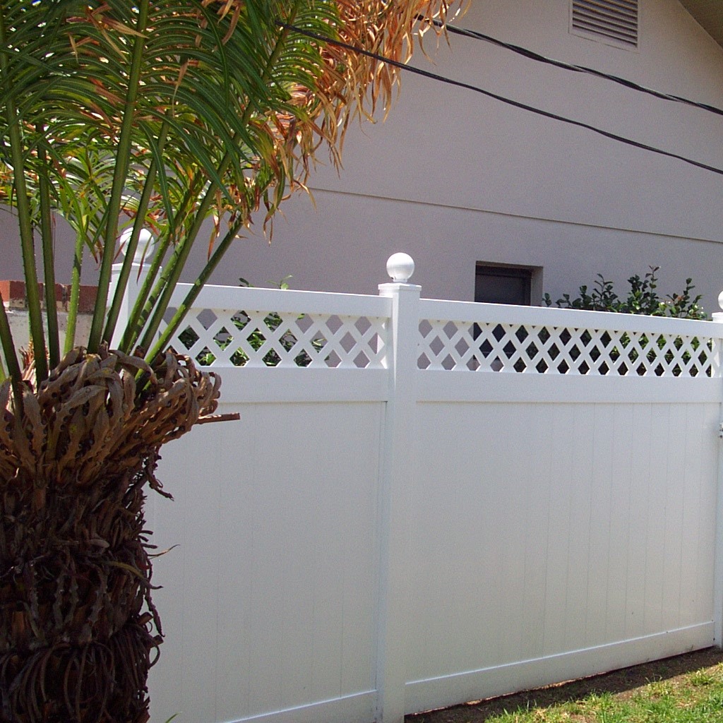 Vinyl Privacy Fence Section
