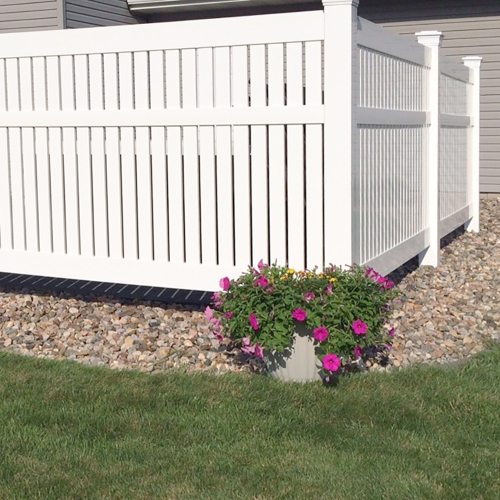 Vinyl Semi-Privacy Fence